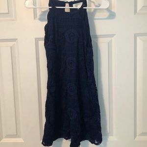 blue lace dress from francescas